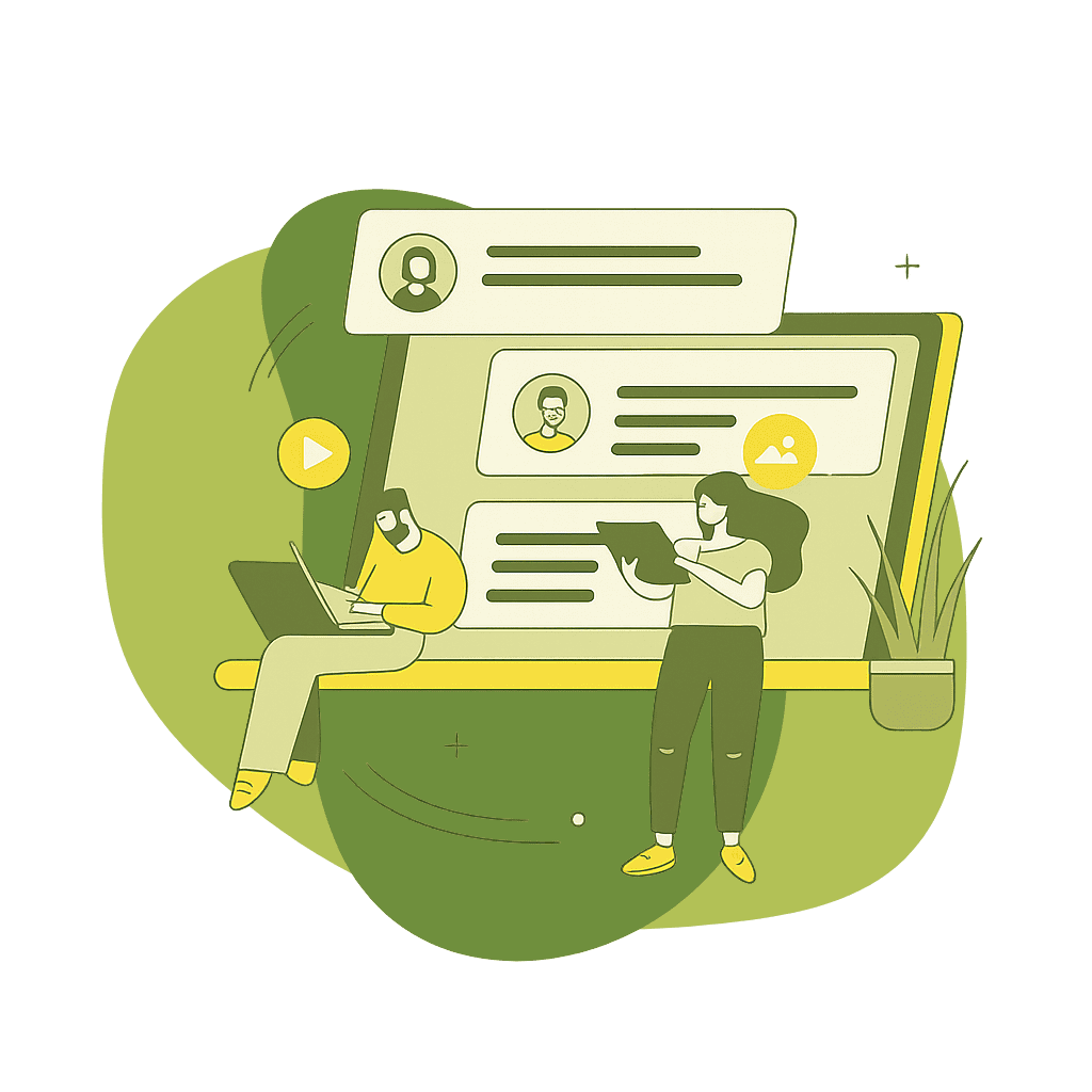 Pictogramme d'un forum 